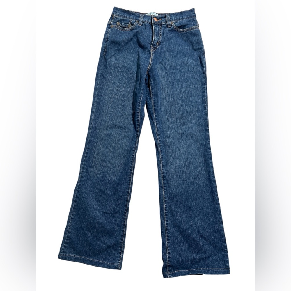Levis Jeans Womens 6 Blue 512 Bootcut Perfectly Slimming Dark Wash Stretch Denim